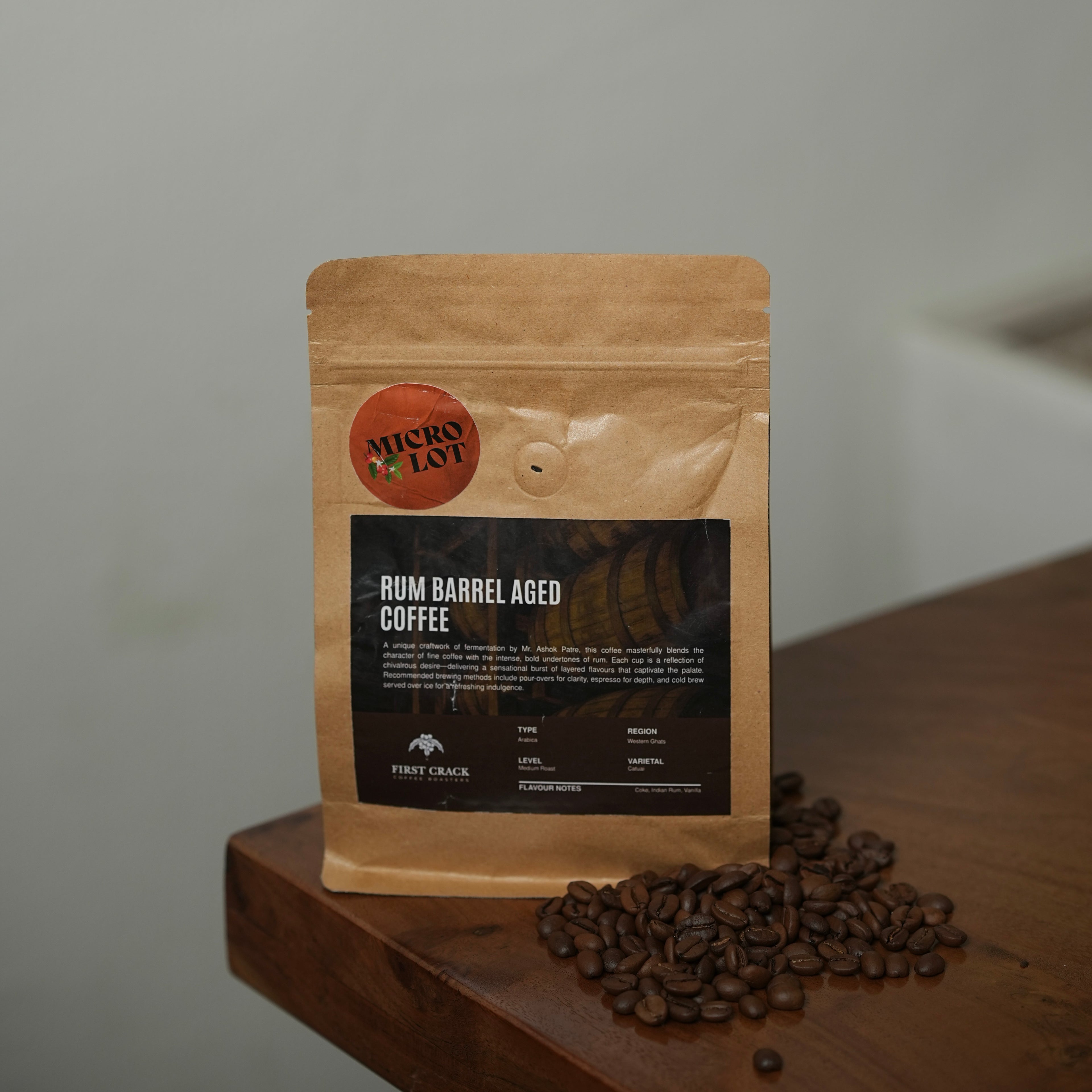 Rum Barrel Aged Microlot